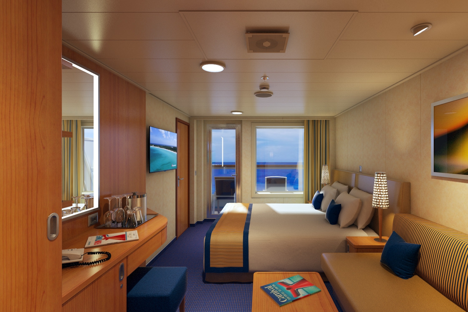 MyCruise Carnival Pride Kahytter Balkon BX1